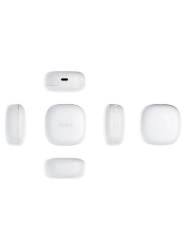 Auriculares Bluetooth Xiaomi Redmi Buds 6 Play con estuche de carga/ Autonomía 7h/ Blancos