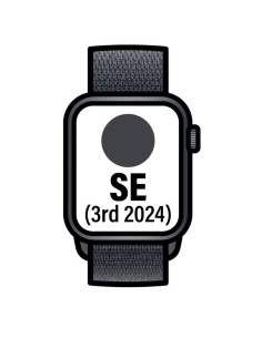 Apple Watch SE 3rd V2/ GPS/ 40mm/ Caja de Aluminio Medianoche/ Correa Loop Deportiva Tinta