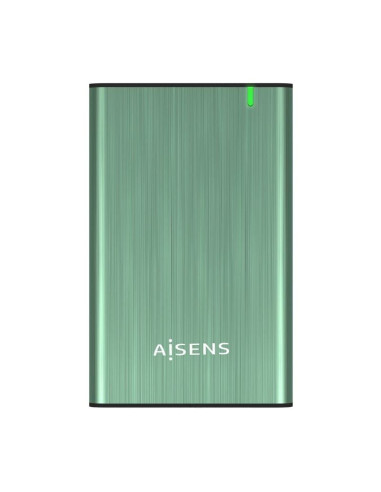 Caja Externa para Disco Duro de 2.5" Aisens ASE-2525SGN/ USB 3.0/ Sin tornillos
