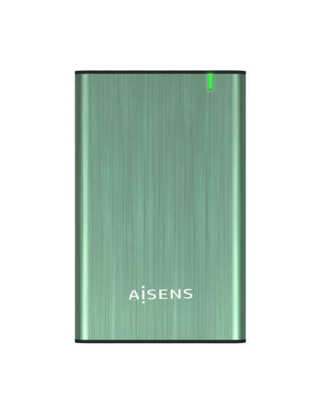 Caja Externa para Disco Duro de 2.5" Aisens ASE-2525SGN/ USB 3.0/ Sin tornillos