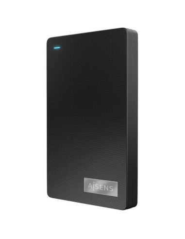 Caja Externa para Disco Duro de 2.5" Aisens ASE-2541B/ USB 3.1/ Sin tornillos