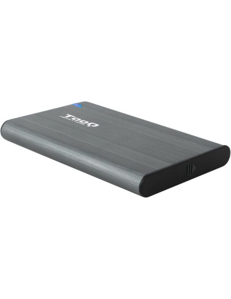 Caja Externa para Disco Duro de 2.5" TooQ TQE-2503G/ USB 3.1/ Sin Tornillos