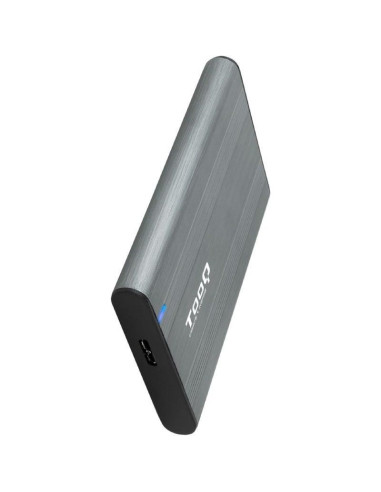 Caja Externa para Disco Duro de 2.5" TooQ TQE-2503G/ USB 3.1/ Sin Tornillos