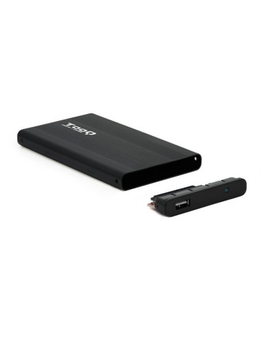 Caja Externa para Disco Duro de 2.5" TooQ TQE-2510B/ USB 2.0