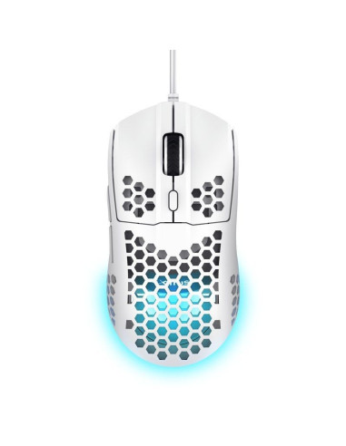 Ratón Gaming Trust Gaming GXT 929W Helox/ Hasta 6400 DPI/ Blanco