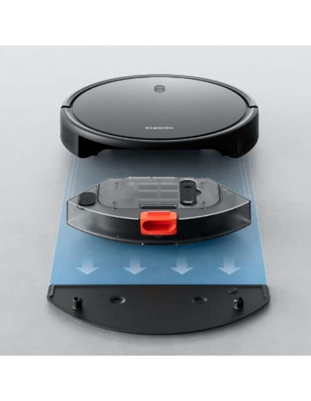 Robot Aspirador Xiaomi Robot Vacuum E10C/ Friegasuelos/ control por WiFi/ Negro