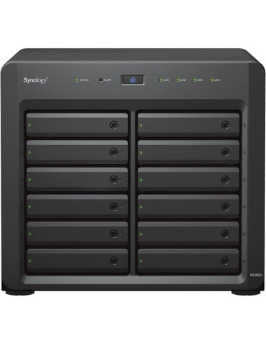 NAS Synology Diskstation DS2422+/ 12 Bahías 3.5"- 2.5"/ 4GB DDR4/ Formato Torre