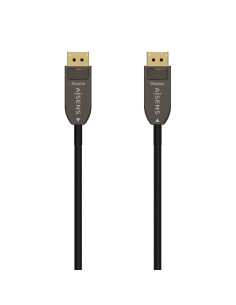 Cable DisplayPort 1.4 AOC 8K Aisens A155-0609/ DisplayPort Macho - DisplayPort Macho/ 30m/ Negro