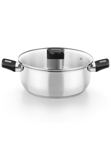 Cacerola Monix Elite M240316/  16cm/ Aluminio fundido/ Apta para Inducción