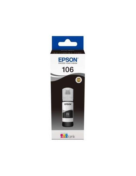 Epson 106 Negro Photo Botella de Tinta Original - C13T00R140