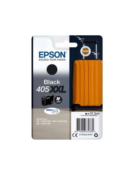 Epson 405XXL Negro Cartucho de Tinta Original - C13T02J14010