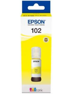 Epson 102 Amarillo Botella de Tinta Original - C13T03R440