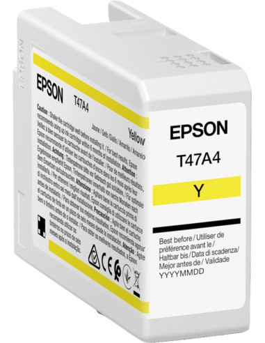 Epson T47A4 Amarillo Cartucho de Tinta Original - C13T47A400