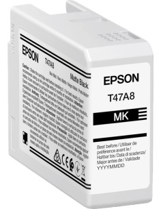 Epson T47A8 Negro Mate Cartucho de Tinta Original - C13T47A800