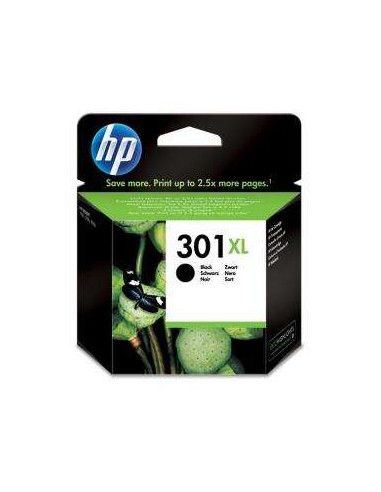 HP 301XL Negro Cartucho de Tinta Original - CH563EE