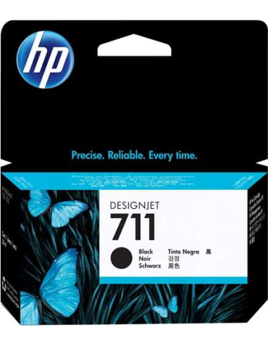 HP 711 Negro Cartucho de Tinta Original - CZ129A