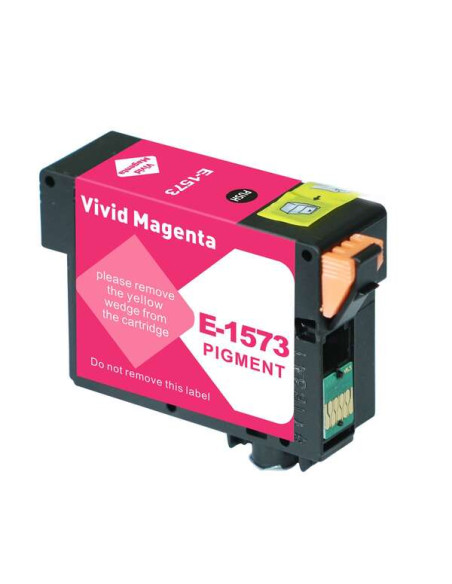 Epson T1573 Magenta Cartucho de Tinta Pigmentada Generico - Reemplaza C13T15734010