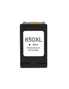 Remanufacturado HP 650XL Negro Cartucho de Tinta - Reemplaza CZ101AE