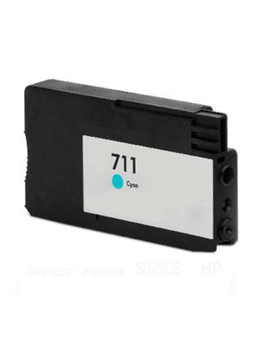 HP 711 Cyan Cartucho de Tinta Generico - Reemplaza CZ130A
