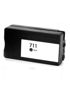 Generico HP 711XL Negro Cartucho de Tinta - Reemplaza CZ133A/CZ129A