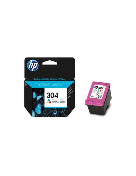 HP 304 Color Cartucho de Tinta Original - N9K05AE