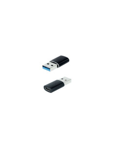 Nanocable Adaptador USB-A 3.1 Macho a USB-C Hembra