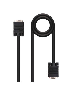 Nanocable Cable SVGA HDB15 Macho a HDB15 Macho 3m - Color Negro