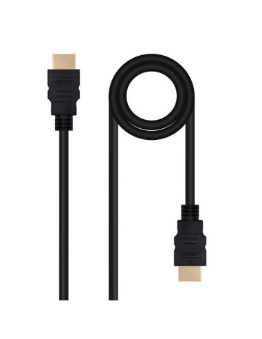 Nanocable Cable HDMI v2.0 Macho a HDMI v2.0 Macho 0.50m - 4K 60Hz 18Gbps - Color Negro