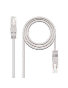 Nanocable Cable de Red Latiguillo RJ45 Cat.6 UTP AWG24 3m - Color Gris