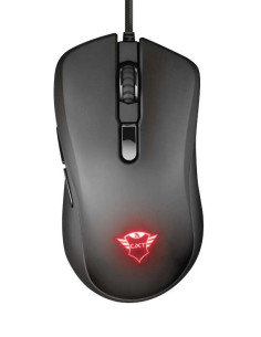Trust Gaming GXT 930 Jacx Raton USB 6400dpi - 5 Botones Programables - Iluminacion RGB - Cable Trenzado de 1.80m - Uso Diestro -