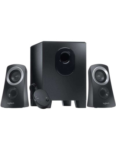 Logitech Z313 Sistema de Altavoces 2.1 50W - Subwoofer 15W - Entrada Jack 3.5mm - Color Negro