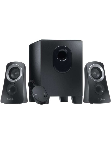 Logitech Z313 Sistema de Altavoces 2.1 50W - Subwoofer 15W - Entrada Jack 3.5mm - Color Negro
