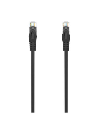 Aisens Cable de Red Latiguillo RJ45 LSZH Cat.6A 500 MHZ UTP AWG24 - 2m - Libre de Halogenos - 10 Gigabit/s - Color Negro