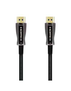 Aisens Cable HDMI V2.1 AOC (Active Optical Cable) Fibra Optica Ultra Alta Velocidad UHS 8K 60Hz 4K 120Hz 4:4:4 48Gbps - A/M-A/M