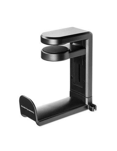 Mars Gaming MHH Soporte para Auriculares - Base Antideslizante - Gestion de Cables - Sujeccion de Pinza