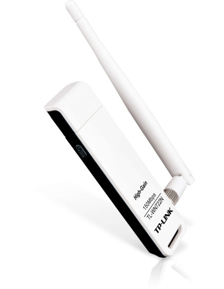 TP-Link TL-WN722N Adaptador USB Inalambrico a 150Mbps