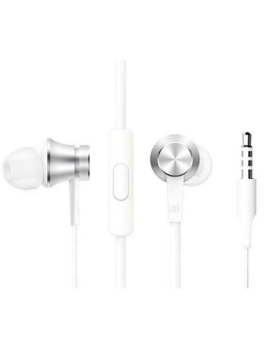 Xiaomi Mi In-Ear Basic Silver Auriculares Intrauditivos Blanco