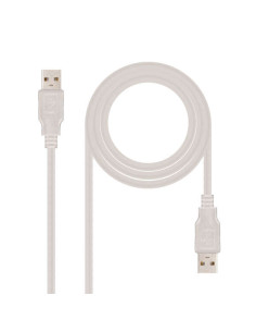 Nanocable Cable USB-A 2.0 Macho a USB-A Macho 2m
