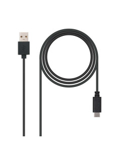 Nanocable Cable USB-C 2.0 Macho a USB-A Macho 2m
