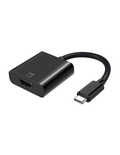 Aisens Conversor USB-C a HDMI 4K 60HZ - USB-C/M-HDMI/H - 15cm - Color Negro