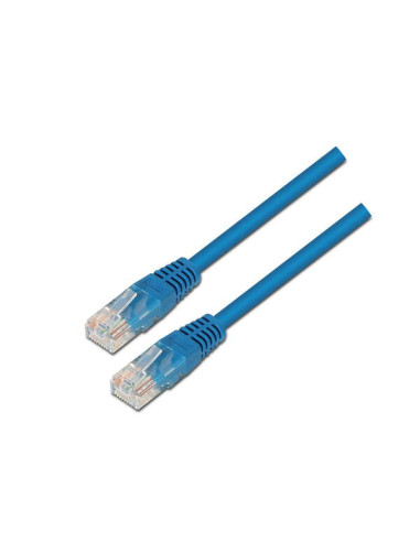 Aisens Cable de Red Latiguillo RJ45 Cat.6 UTP AWG24 - 3.0m - 10/100/1000 Mbit/s - Color Azul
