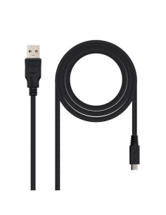Nanocable Cable USB-A 2.0 Macho a Micro-USB Macho 0.8m