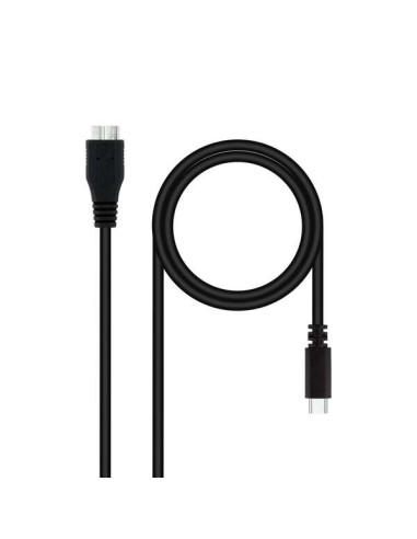 Nanocable Cable USB 3.0 USB-C Macho a MicroUSB-B Macho 1m