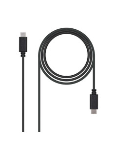 Nanocable Cable USB-C 2.0 Macho a USB-C Macho 1m