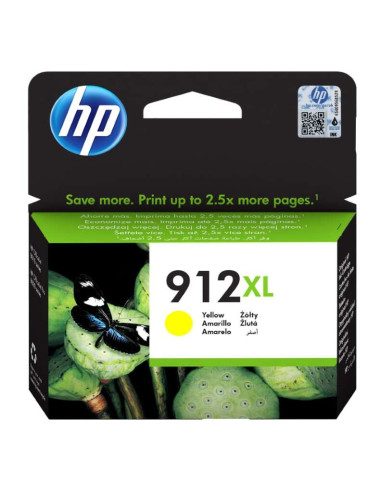 HP 912XL Amarillo Cartucho de Tinta Original - 3YL83AE