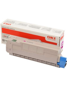 OKI C612 Magenta Cartucho de Toner Original - 46507506
