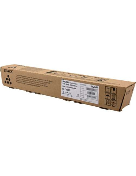 Ricoh Aficio MP-C3001/MP-C3501 Negro Cartucho de Toner Original - 842047/841424/841579