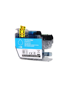Brother LC3213/LC3211 Cyan Cartucho de Tinta Generico - Reemplaza LC3213C/LC3211C