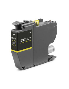 Brother LC421XL Amarillo Cartucho de Tinta Generico - Reemplaza LC421XLY