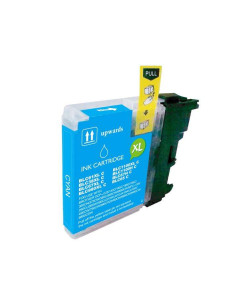 Brother LC980XL/LC1100XL/LC985XL Cyan Cartucho de Tinta Generico - Reemplaza LC980C/LC1100C/LC985C